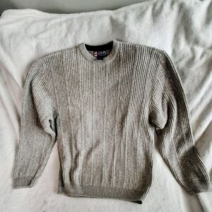 CHAPS Men's Gray Sweater